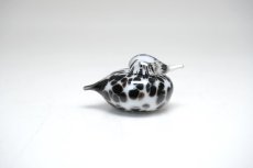 画像2: 北欧アートガラス/iittala/イッタラバード/Oiva Toikka/オイバトイッカ/Small GoldCrest/スモールゴールドクレストよりも小さな小鳥/ホワイト&斑点/No.2 (2)