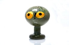 画像1: 北欧アートガラス/iittala/イッタラバード/Oiva Toikka/オイバトイッカ/Tengman's owl/テングスマンズオウル (1)