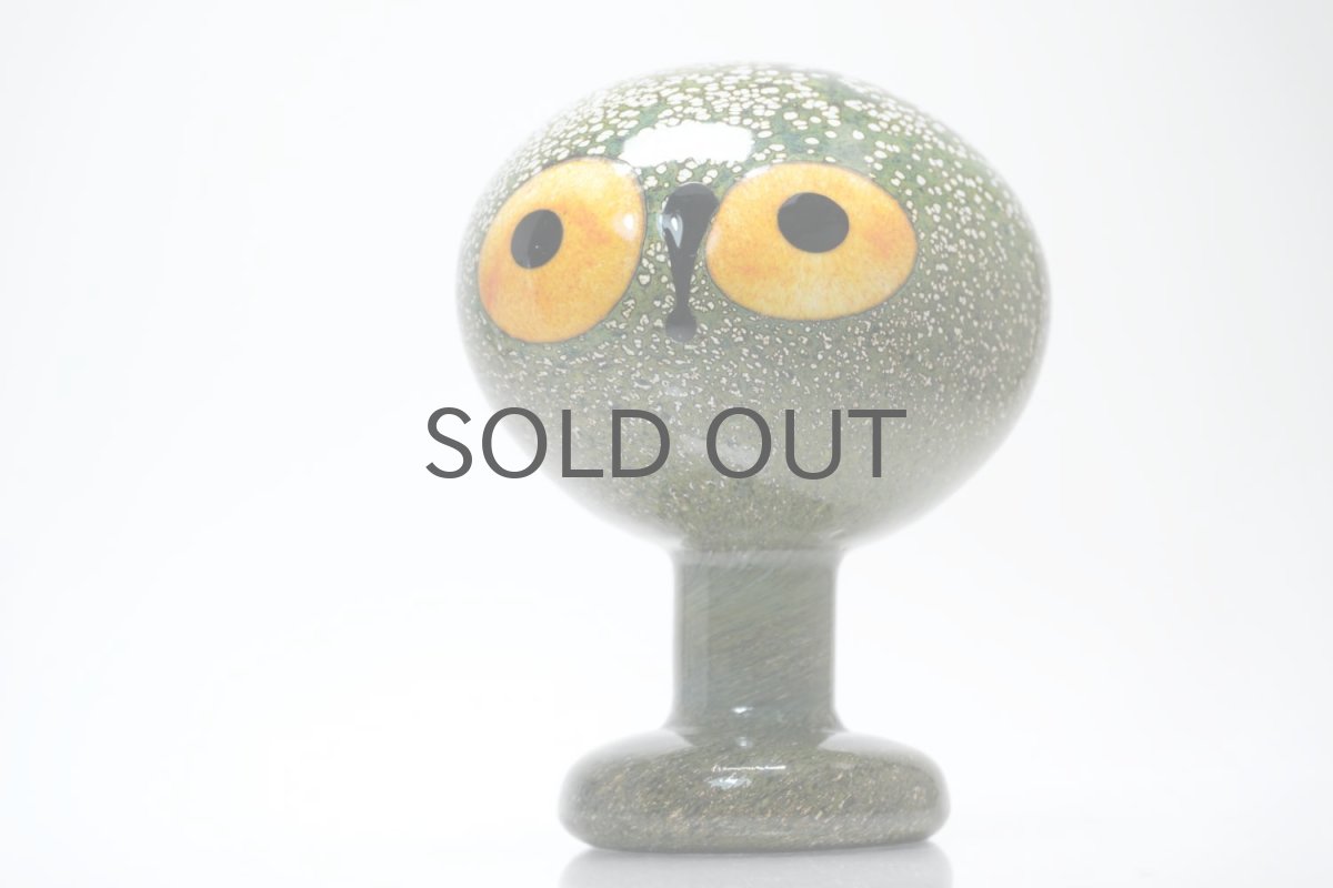 画像7: 北欧アートガラス/iittala/イッタラバード/Oiva Toikka/オイバトイッカ/Tengman's owl/テングスマンズオウル (7)