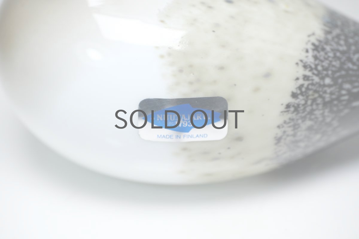 画像8: 北欧アートガラス/ビンテージガラス/Oiva Toikka/オイバ・トイッカ/Nuutajarvi/ヌータヤルヴィ/Wagtail/セキレイ (8)