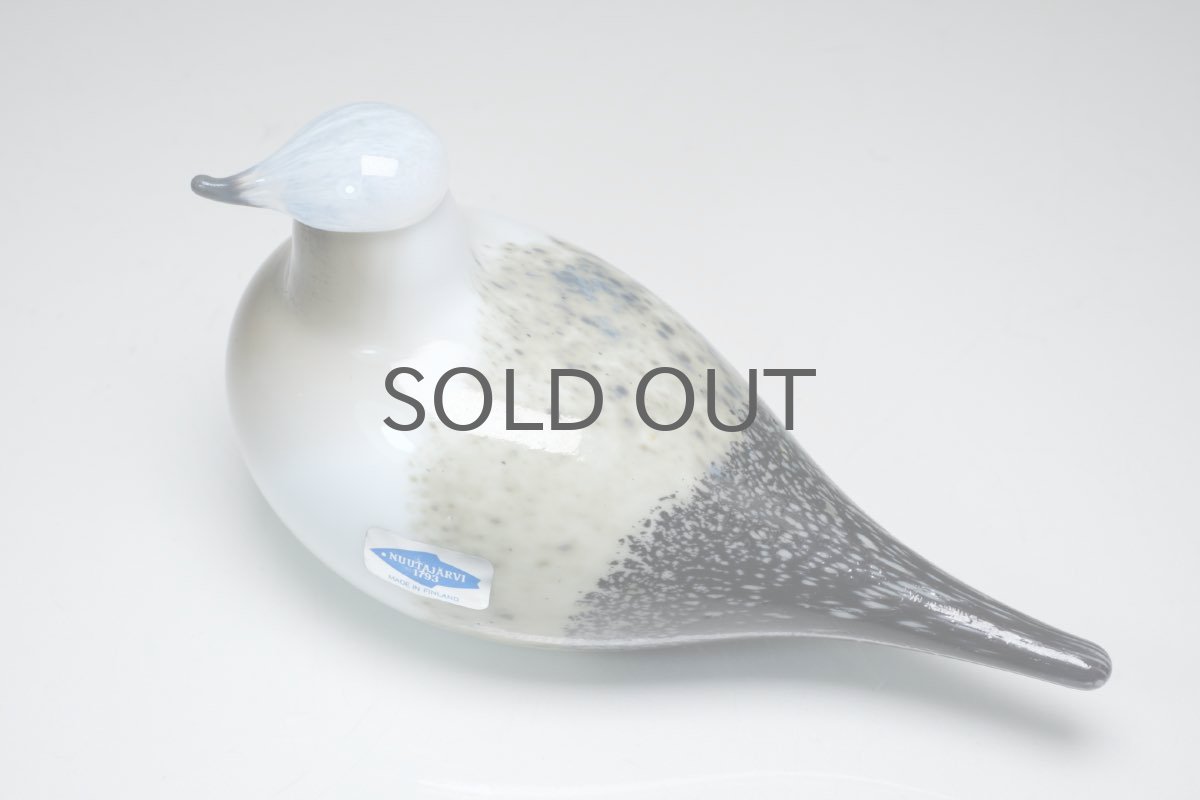 画像5: 北欧アートガラス/ビンテージガラス/Oiva Toikka/オイバ・トイッカ/Nuutajarvi/ヌータヤルヴィ/Wagtail/セキレイ (5)