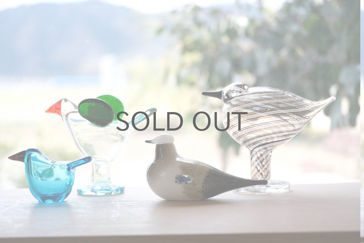 画像10: 北欧アートガラス/ビンテージガラス/Oiva Toikka/オイバ・トイッカ/Nuutajarvi/ヌータヤルヴィ/Wagtail/セキレイ (10)