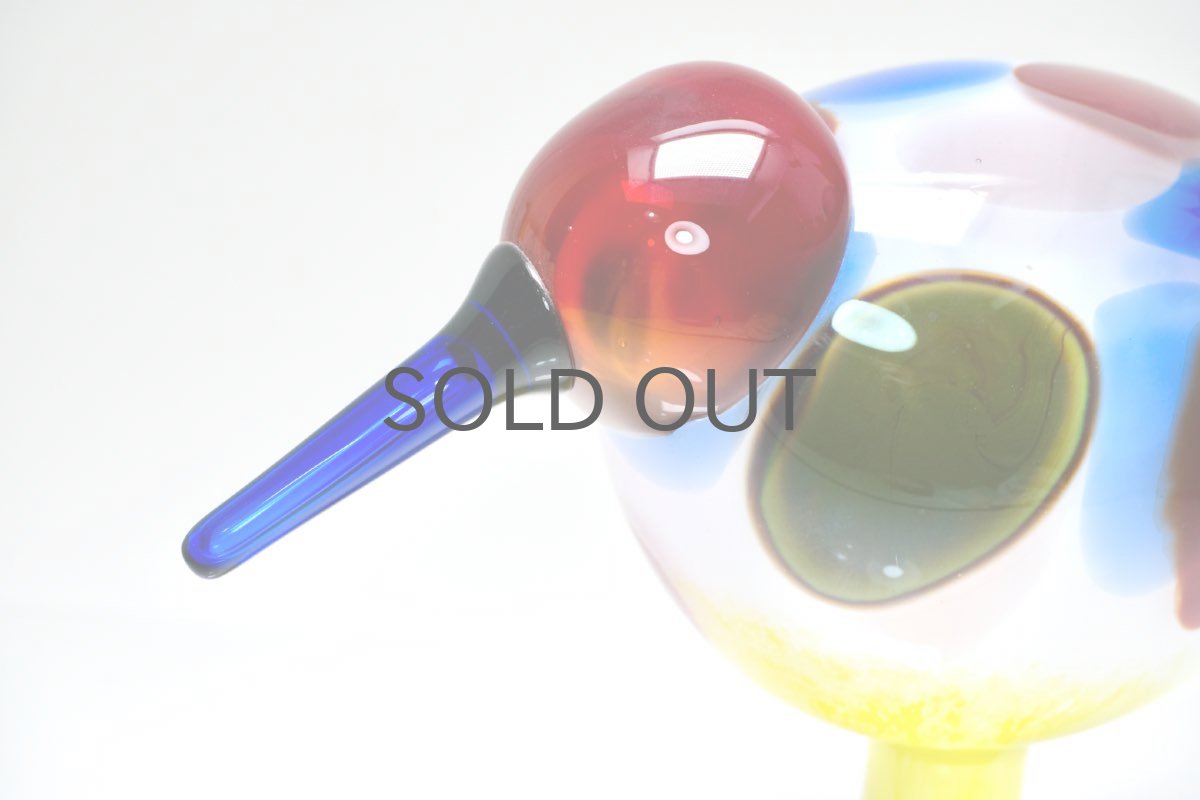 画像7: 北欧アートガラス/ビンテージガラス/Oiva Toikka/オイバトイッカ/NUUTAJARVI/iittala/イッタラ/Birds/バード/Jalokiwi/Jewelled Kiwi/ジュエルドキウイ (7)