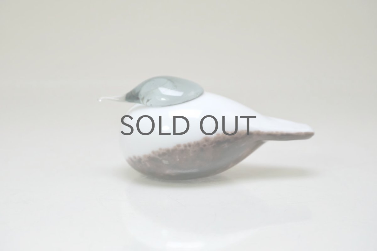 画像1: 北欧アートガラス/iittala/イッタラバード/Oiva Toikka/オイバトイッカ/Small Smew/No.1 (1)