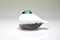 画像1: 北欧アートガラス/iittala/イッタラバード/Oiva Toikka/オイバトイッカ/Small Smew/No.2 (1)