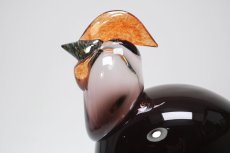 画像2: 北欧アートガラス/ビンテージガラス/Oiva Toikka/オイバ・トイッカ/iittala/イッタラ/Birds/バード/Kukko/Rooster/ルースター/1998年 (2)