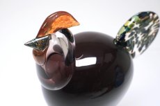 画像10: 北欧アートガラス/ビンテージガラス/Oiva Toikka/オイバ・トイッカ/iittala/イッタラ/Birds/バード/Kukko/Rooster/ルースター/1998年 (10)