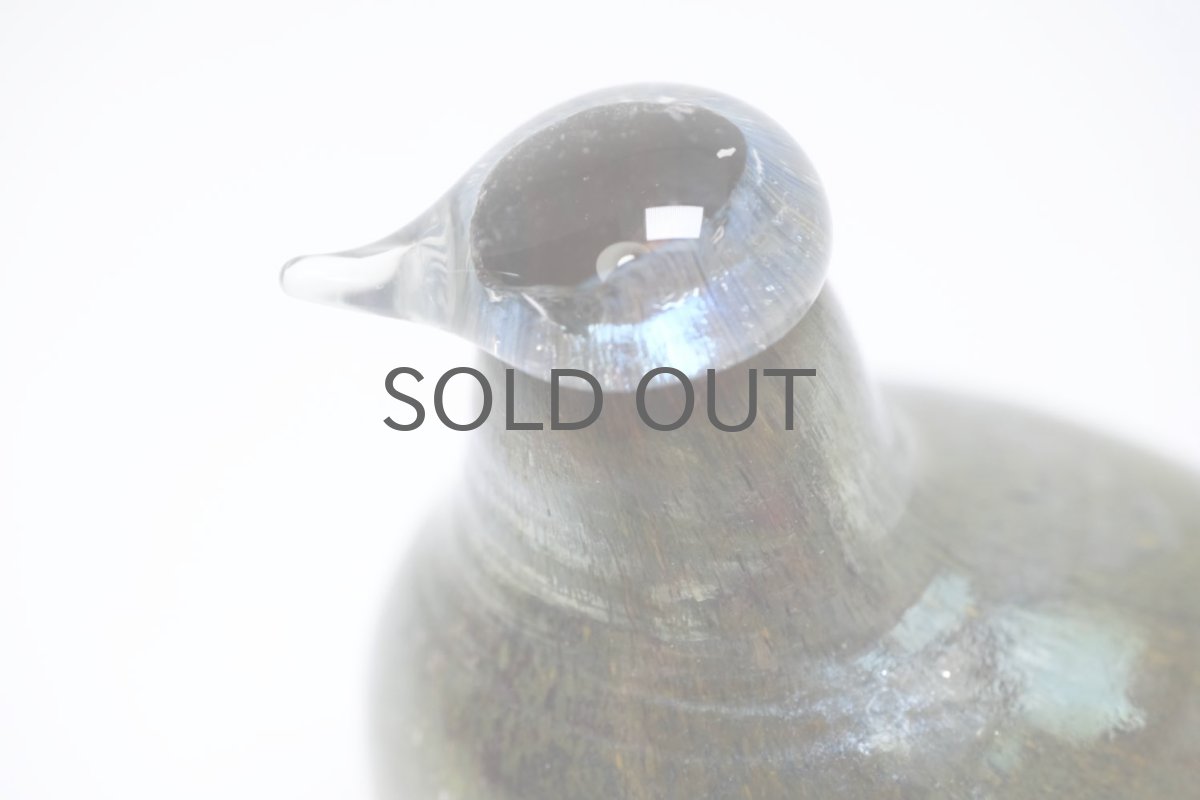 画像2: 北欧アートガラス/iittala/イッタラバード/Oiva Toikka/オイバトイッカ/little turn/リトルターン/ラスタ (2)