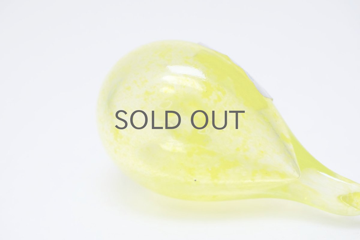 画像4: 北欧アートガラス/NUUTAJARVI/バード/Oiva Toikka/オイバトイッカ/Golden-Crested Kinglet/イエロー (4)