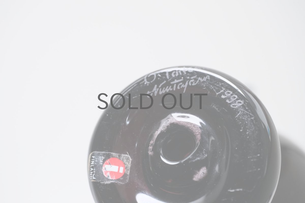 画像9: 北欧アートガラス/ビンテージガラス/Oiva Toikka/オイバ・トイッカ/Nuutajarvi/ヌータヤルヴィ/iittala/イッタラ/Birds/バード/Kukko/Rooster/ルースター/1998年 (9)