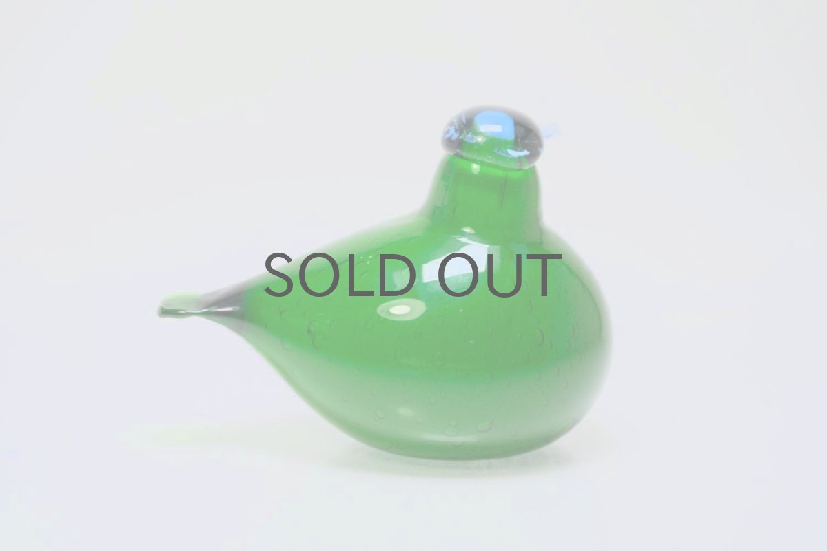 画像5: 北欧アートガラス/NUUTAJARVI/ヌータヤルヴィバード/Oiva Toikka/オイバトイッカ/スペシャルバード/企業バード/Kerto/Lintu Vihrea/グリーンバード (5)