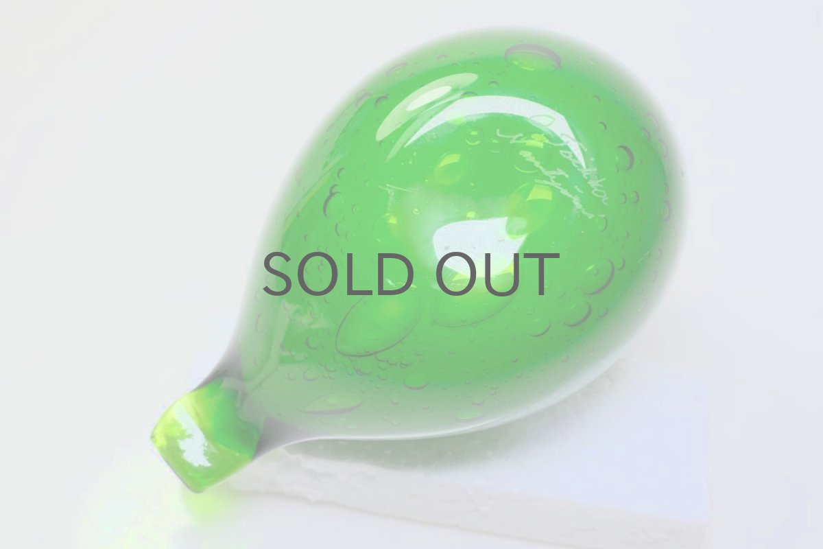 画像10: 北欧アートガラス/NUUTAJARVI/ヌータヤルヴィバード/Oiva Toikka/オイバトイッカ/スペシャルバード/企業バード/Kerto/Lintu Vihrea/グリーンバード (10)