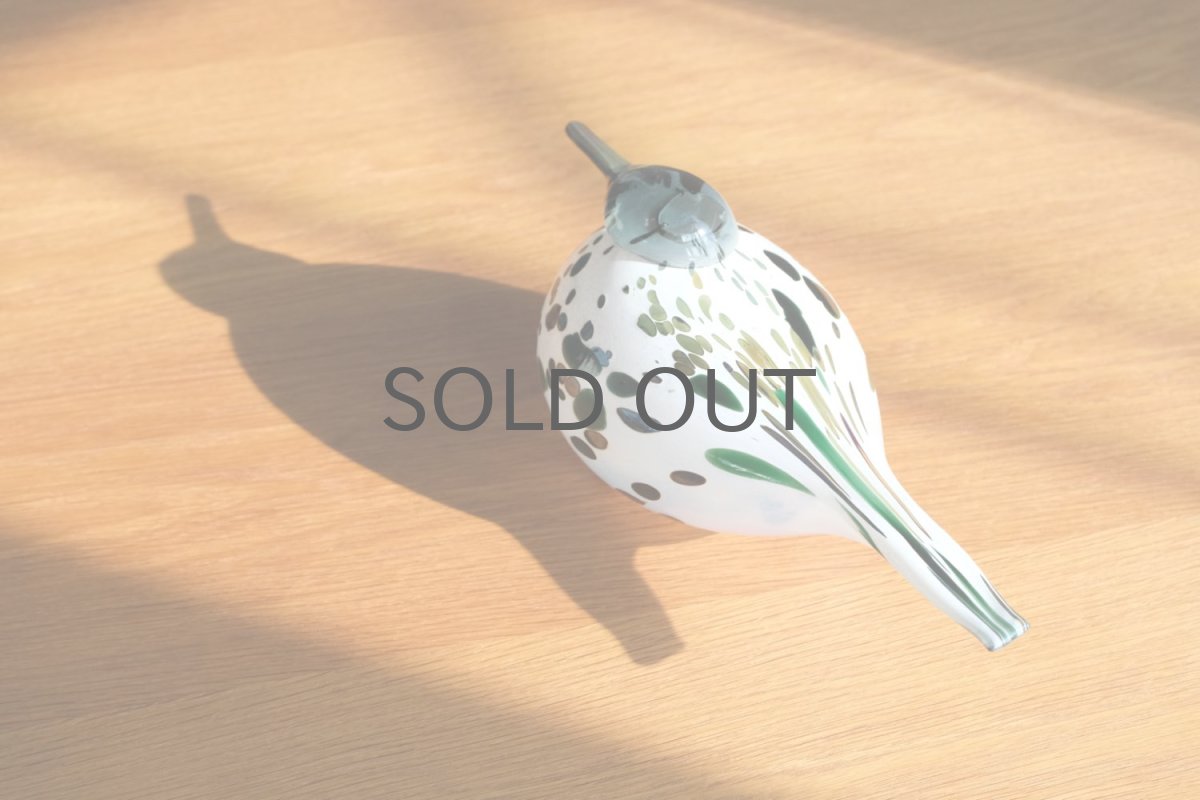 画像14: 北欧アートガラス/ビンテージガラス/Oiva Toikka/オイバ・トイッカ/iittala/イッタラ/Birds/バード/ストックマン/150周年記念/150体限定 (14)