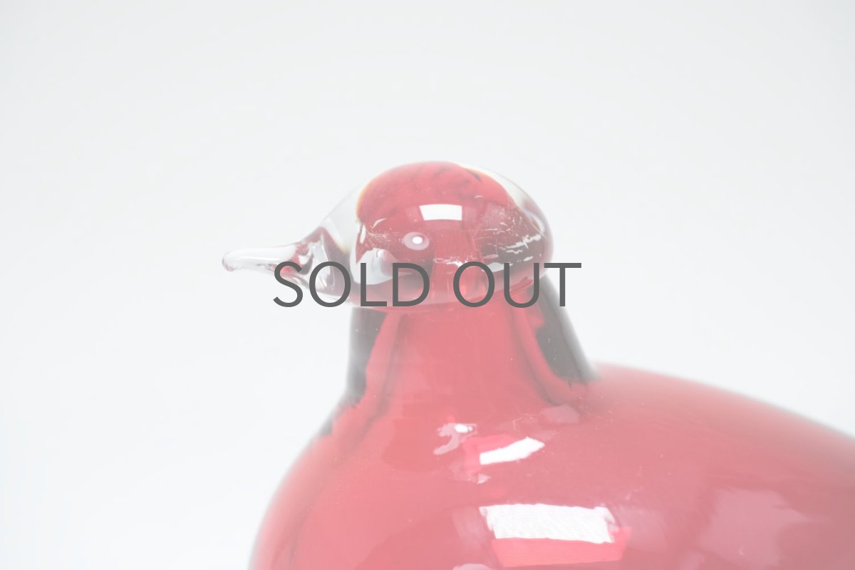 画像2: 北欧アートガラス/ビンテージガラス/Oiva Toikka/オイバ・トイッカ/Birds/バード/ little turn/リトルターン/ヌータヤルビレッド/No.2 (2)