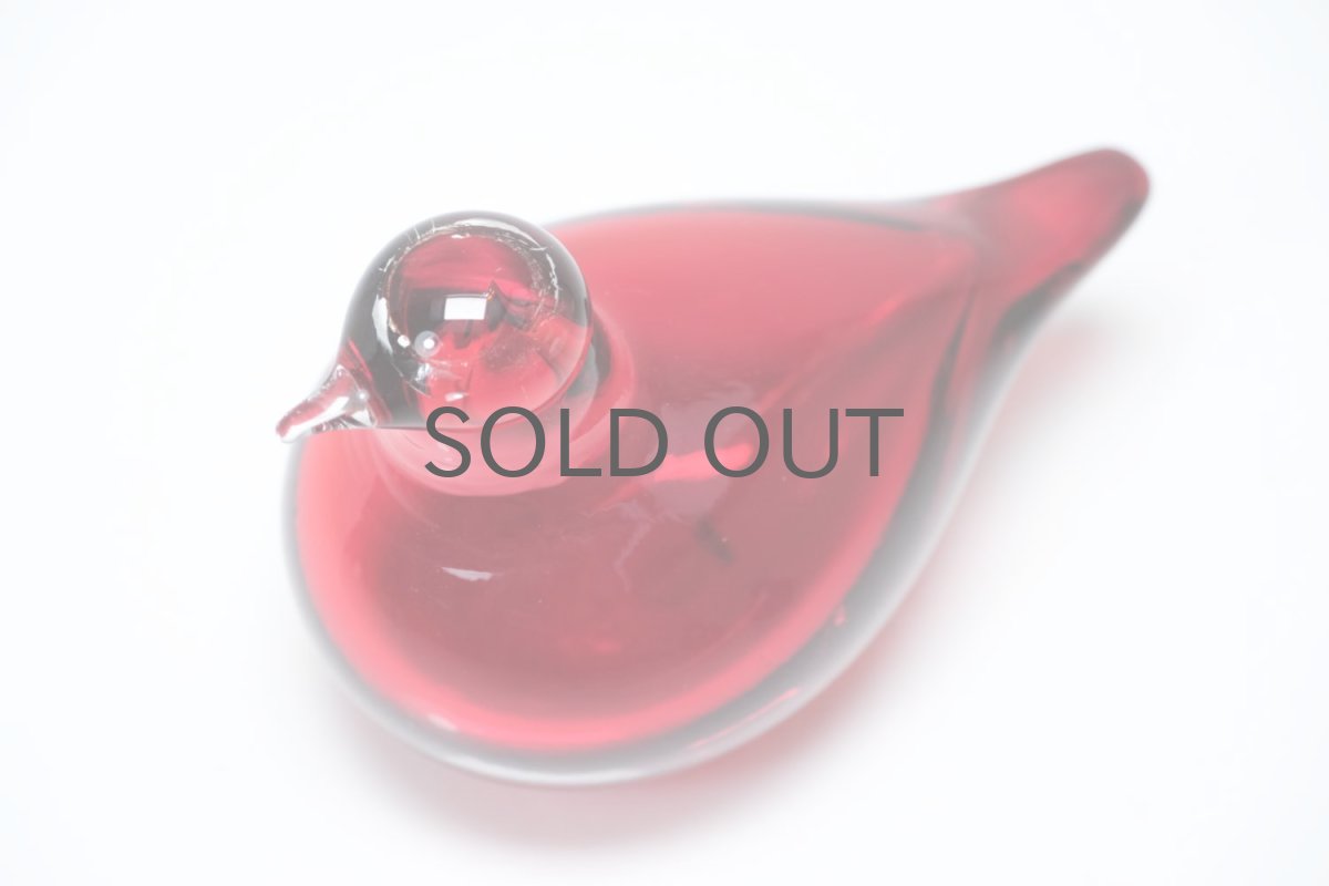 画像4: 北欧アートガラス/ビンテージガラス/Oiva Toikka/オイバ・トイッカ/Birds/バード/ little turn/リトルターン/ヌータヤルビレッド/No.2 (4)