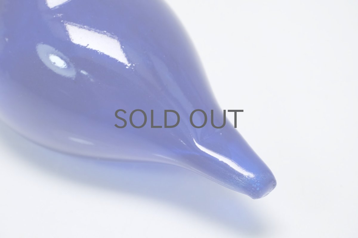 画像3: 北欧アートガラス/ビンテージガラス/Oiva Toikka/オイバ・トイッカ/Birds/バード/ little turn/リトルターン/コバルトブルー (3)