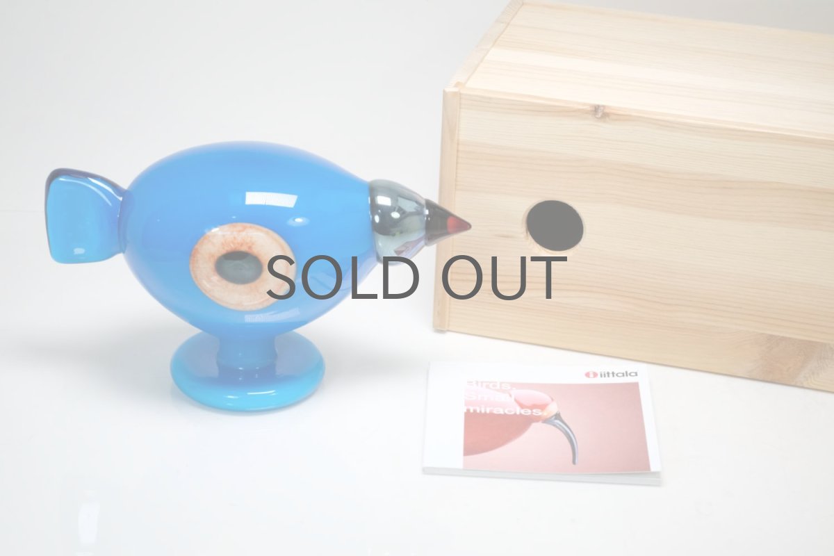 画像13: 北欧アートガラス/ビンテージガラス/Oiva Toikka/オイバ・トイッカ/iittala/イッタラ/Birds/バード/Turkey Fowl/2005年/ターキー/オリジナル木製巣箱付き (13)