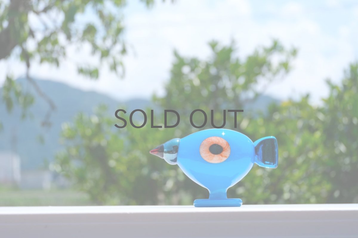 画像14: 北欧アートガラス/ビンテージガラス/Oiva Toikka/オイバ・トイッカ/iittala/イッタラ/Birds/バード/Turkey Fowl/2005年/ターキー/オリジナル木製巣箱付き (14)