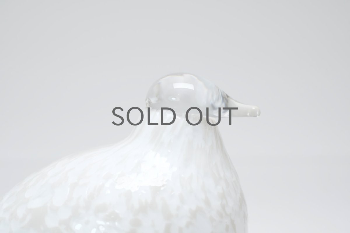 画像5: 北欧アートガラス/ビンテージガラス/Oiva Toikka/オイバ・トイッカ/イッタラ/Birds/バード/Kiiruna/Ptarmigan/雷鳥/No.1 (5)