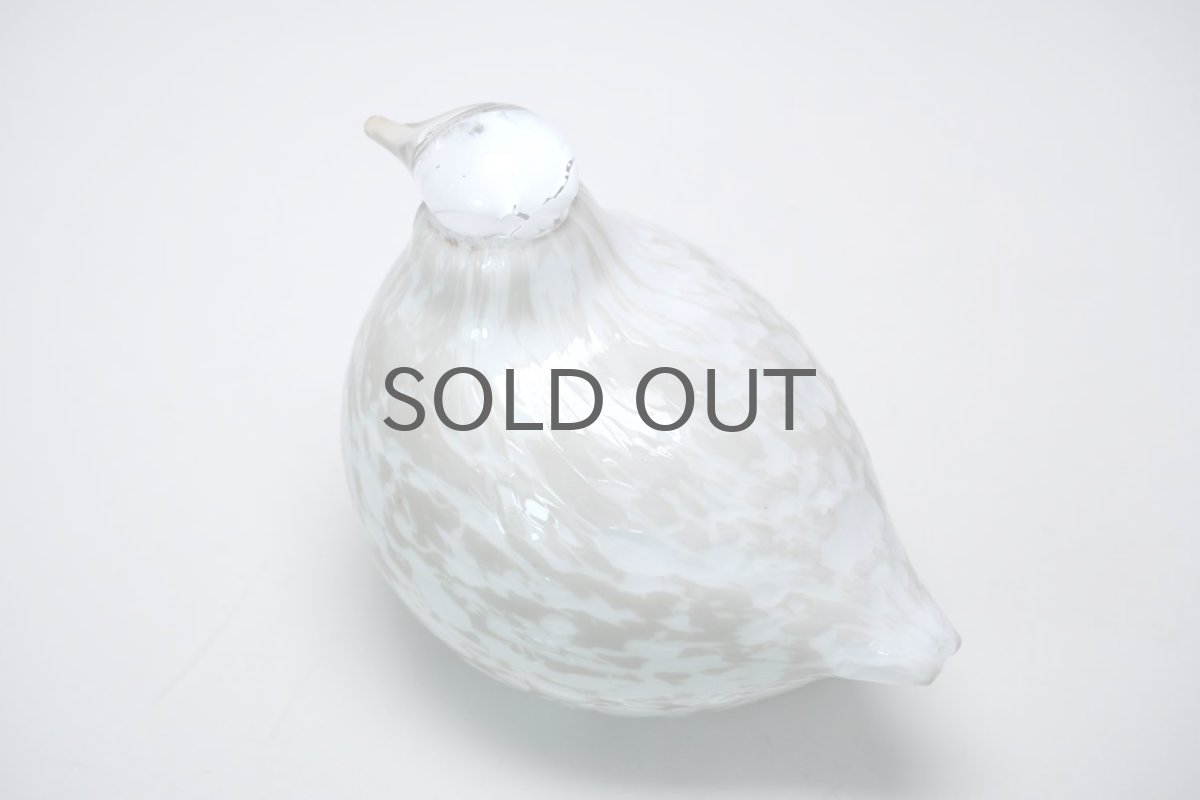 画像6: 北欧アートガラス/ビンテージガラス/Oiva Toikka/オイバ・トイッカ/イッタラ/Birds/バード/Kiiruna/Ptarmigan/雷鳥/No.1 (6)