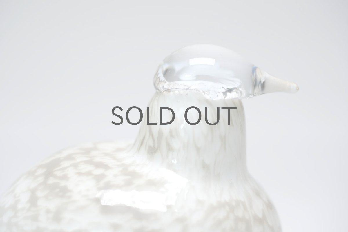 画像6: 北欧アートガラス/ビンテージガラス/Oiva Toikka/オイバ・トイッカ/イッタラ/Birds/バード/Kiiruna/キルナ/Ptarmigan/雷鳥/No.2 (6)