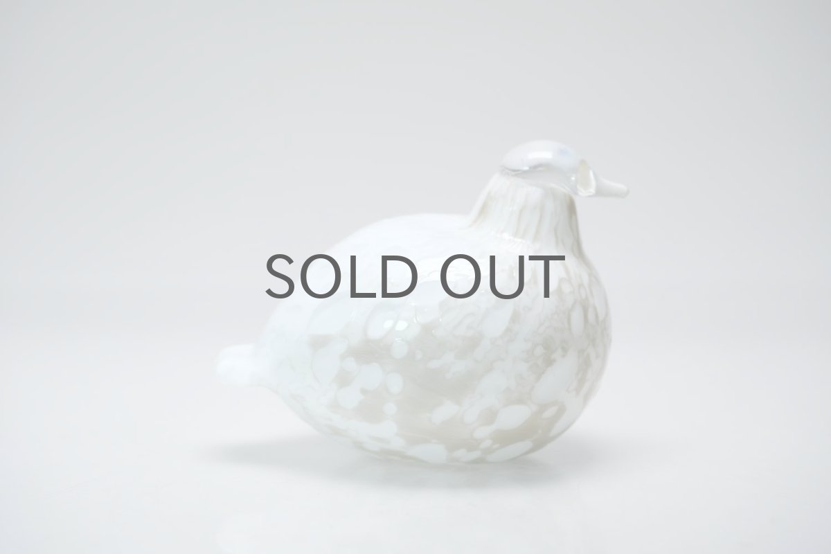 画像3: 北欧アートガラス/ビンテージガラス/Oiva Toikka/オイバ・トイッカ/イッタラ/Birds/バード/Kiiruna/キルナ/Ptarmigan/雷鳥/No.3 (3)