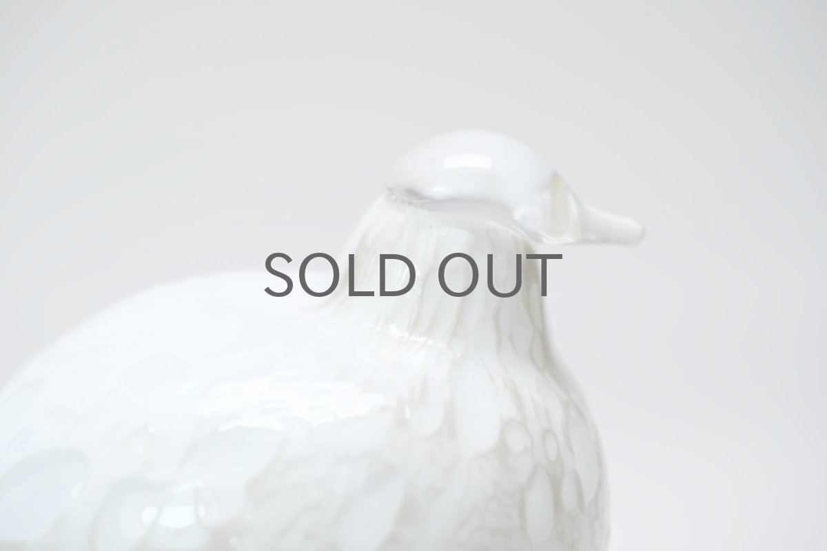 画像4: 北欧アートガラス/ビンテージガラス/Oiva Toikka/オイバ・トイッカ/イッタラ/Birds/バード/Kiiruna/キルナ/Ptarmigan/雷鳥/No.3 (4)