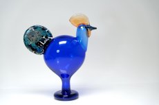 画像7: 北欧アートガラス/ビンテージガラス/Oiva Toikka/オイバ・トイッカ/iittala/イッタラ/Birds/バード/Juhlkukko/Rooster/ユフラクッコ/ルースター (7)