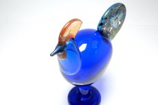 画像9: 北欧アートガラス/ビンテージガラス/Oiva Toikka/オイバ・トイッカ/iittala/イッタラ/Birds/バード/Juhlkukko/Rooster/ユフラクッコ/ルースター (9)