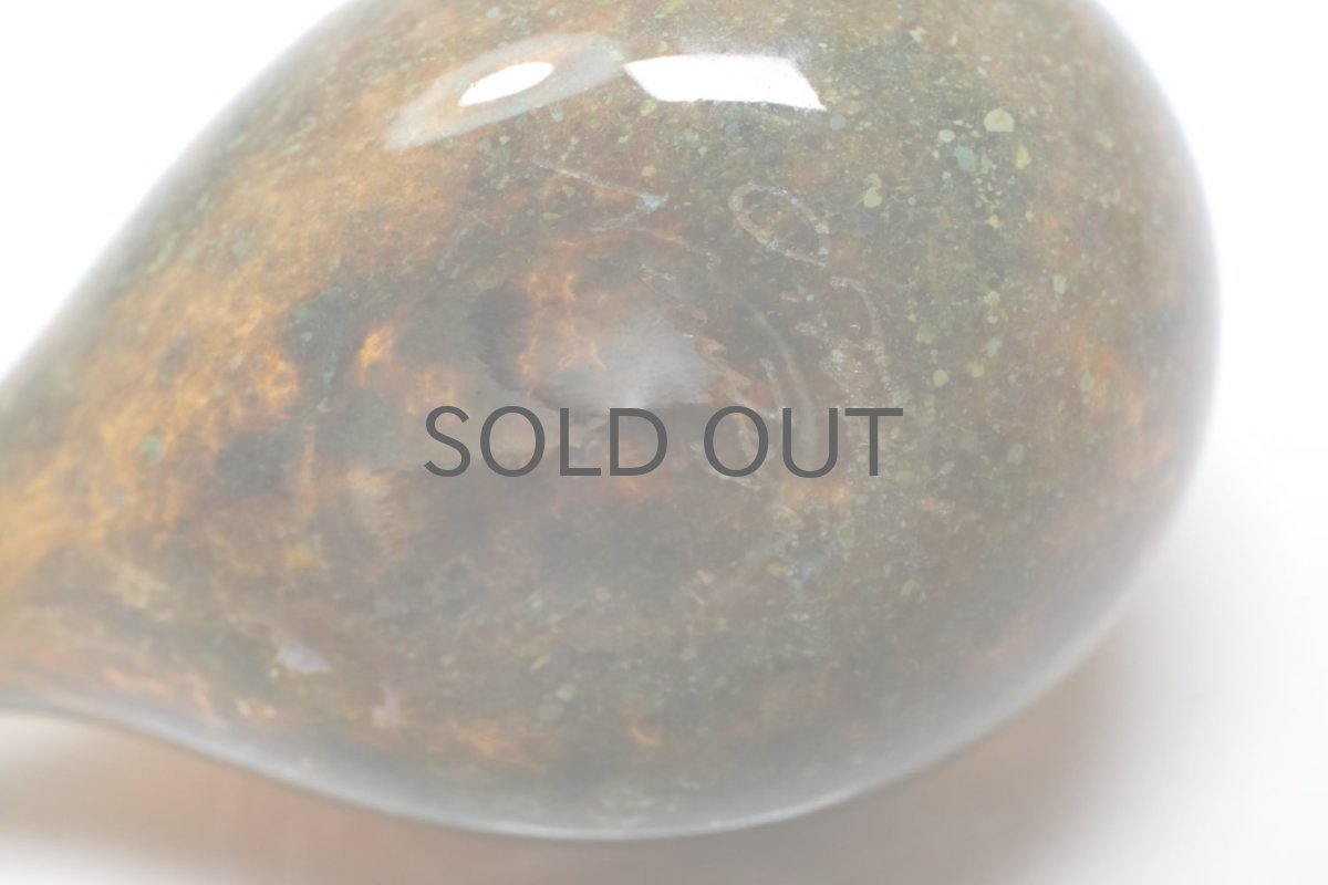 画像6: 北欧アートガラス/iittala/イッタラバード/Oiva Toikka/オイバトイッカ/Golden-Crested Kinglet/半透明ラスタ (6)