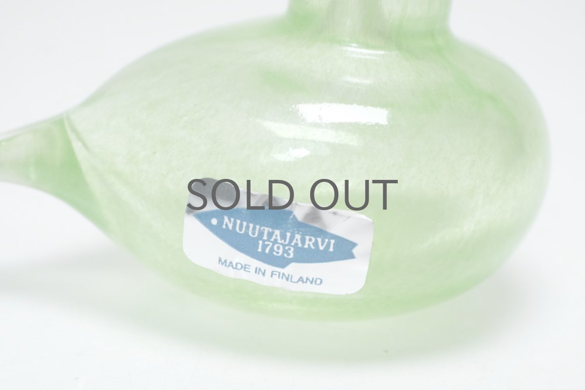 画像5: 北欧アートガラス/iittala/イッタラバード/Oiva Toikka/オイバトイッカ/Golden-Crested Kinglet/ライムグリーン (5)
