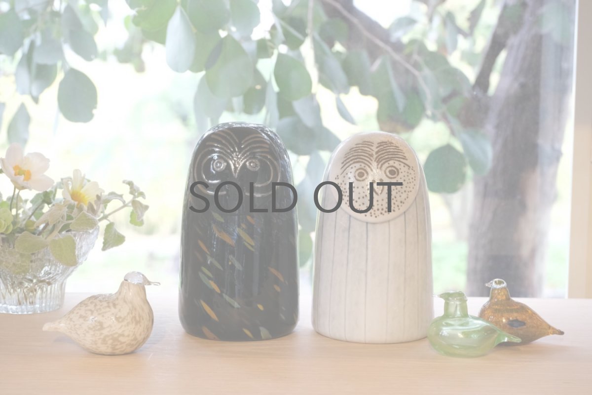 画像8: 北欧アートガラス/ビンテージガラス/Oiva Toikka/オイバ・トイッカ/iittala/イッタラ/Birds/バード/2012/Sooty Owl/フクロウ (8)