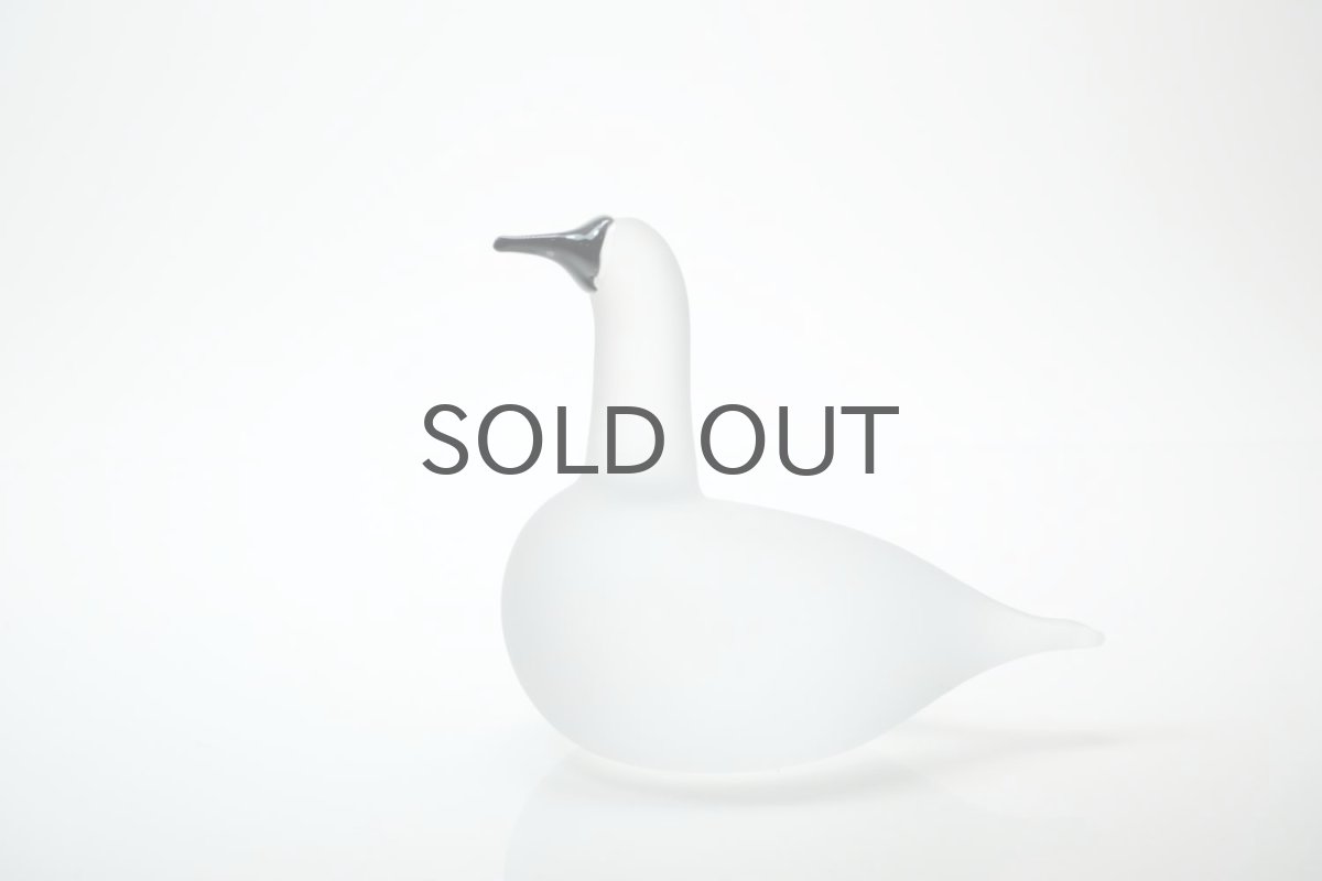 画像1: 北欧アートガラス/ビンテージガラス/Oiva Toikka/オイバ・トイッカ/iittala/イッタラ/Birds/バード/1991/Snow Goose (1)