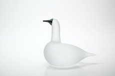 画像1: 北欧アートガラス/ビンテージガラス/Oiva Toikka/オイバ・トイッカ/iittala/イッタラ/Birds/バード/1991/Snow Goose (1)