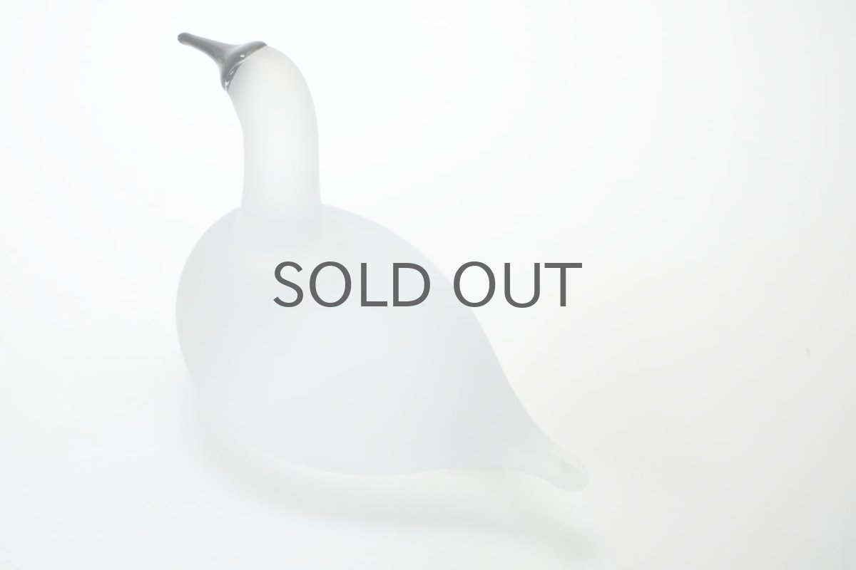 画像4: 北欧アートガラス/ビンテージガラス/Oiva Toikka/オイバ・トイッカ/iittala/イッタラ/Birds/バード/1991/Snow Goose (4)