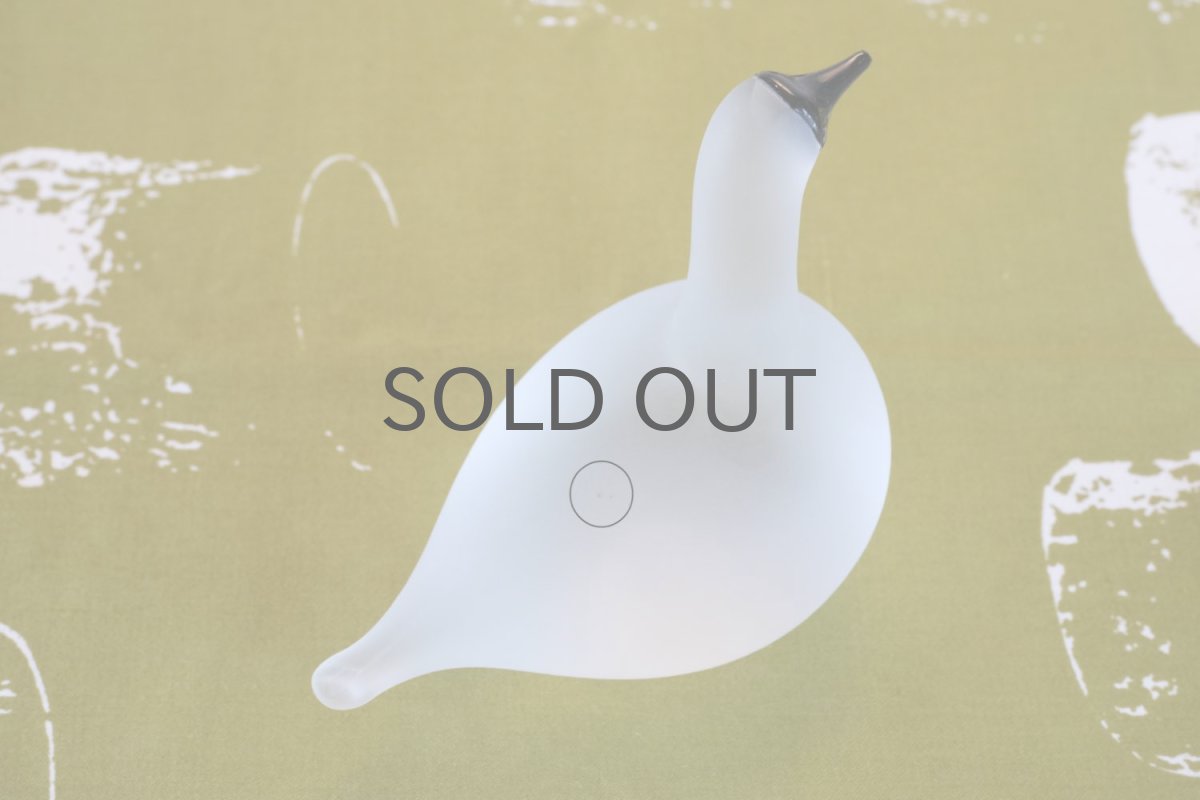 画像8: 北欧アートガラス/ビンテージガラス/Oiva Toikka/オイバ・トイッカ/iittala/イッタラ/Birds/バード/1991/Snow Goose (8)