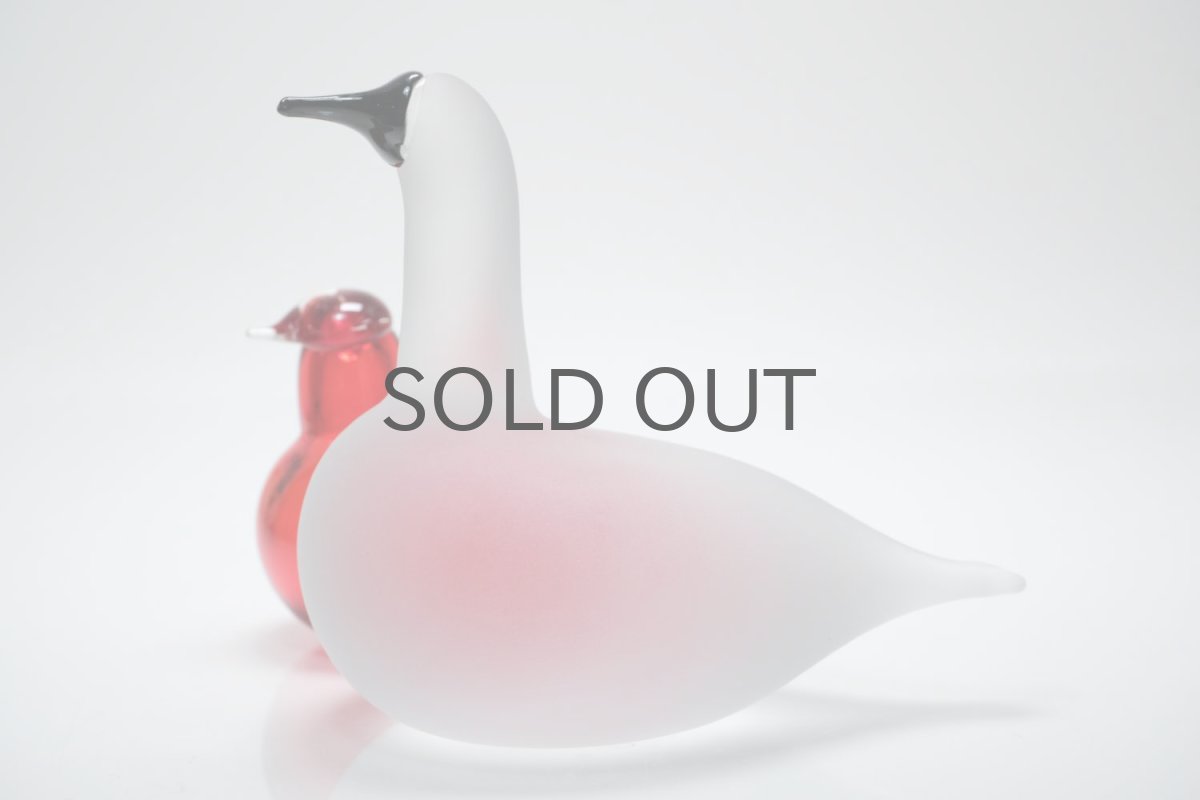 画像10: 北欧アートガラス/ビンテージガラス/Oiva Toikka/オイバ・トイッカ/iittala/イッタラ/Birds/バード/1991/Snow Goose (10)