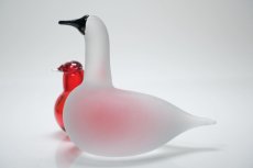 画像10: 北欧アートガラス/ビンテージガラス/Oiva Toikka/オイバ・トイッカ/iittala/イッタラ/Birds/バード/1991/Snow Goose (10)