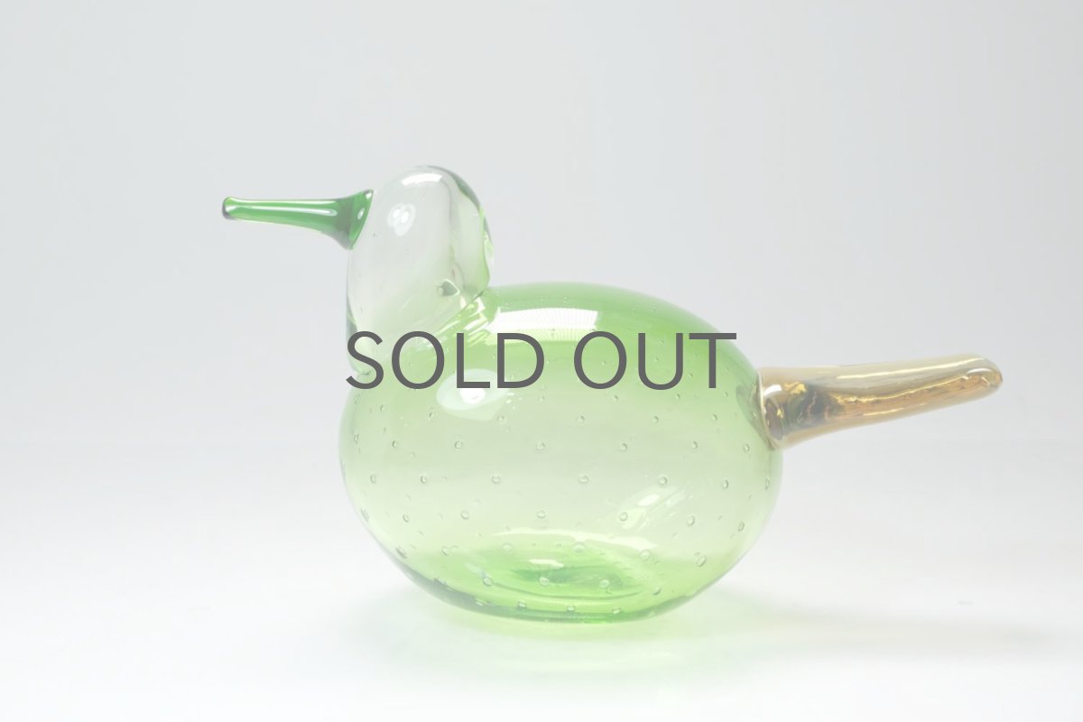 画像1: 北欧アートガラス/ビンテージガラス/Oiva Toikka/オイバ・トイッカ/iittala/イッタラ/Birds/限定バード/Kesuri/ケスリ/Summer Finch/サマーフィンチ (1)