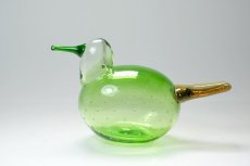 画像1: 北欧アートガラス/ビンテージガラス/Oiva Toikka/オイバ・トイッカ/iittala/イッタラ/Birds/限定バード/Kesuri/ケスリ/Summer Finch/サマーフィンチ (1)