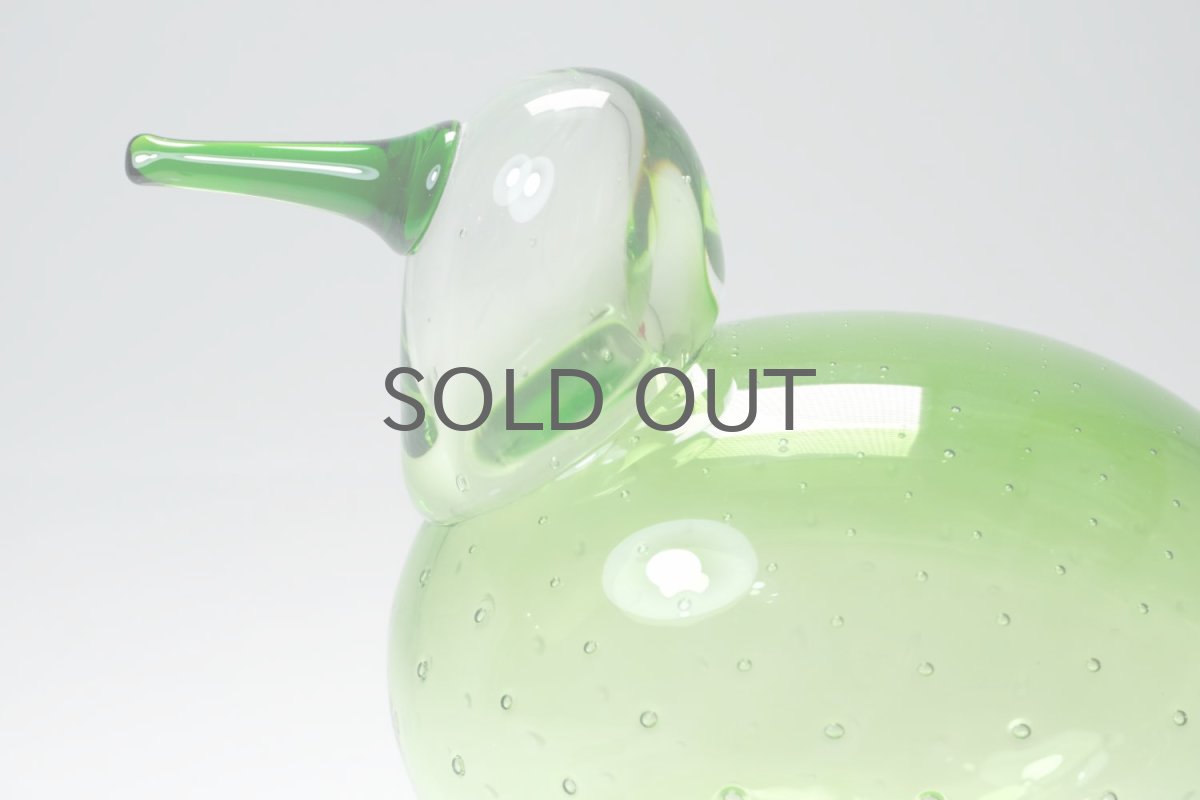 画像2: 北欧アートガラス/ビンテージガラス/Oiva Toikka/オイバ・トイッカ/iittala/イッタラ/Birds/限定バード/Kesuri/ケスリ/Summer Finch/サマーフィンチ (2)