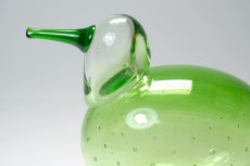 画像2: 北欧アートガラス/ビンテージガラス/Oiva Toikka/オイバ・トイッカ/iittala/イッタラ/Birds/限定バード/Kesuri/ケスリ/Summer Finch/サマーフィンチ (2)