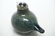 画像4: 北欧アートガラス/iittala/イッタラバード/Oiva Toikka/オイバトイッカ/Golden-Crested Kinglet/オリーブグリーン斑点 (4)