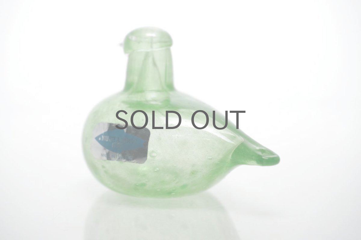 画像5: 北欧アートガラス/iittala/イッタラバード/Oiva Toikka/オイバトイッカ/Golden-Crested Kinglet/ライムグリーン (5)