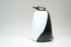 画像1: 北欧アートガラス/iittala/イッタラバード/Oiva Toikka/オイバトイッカ/Penguin/ペンギン/2006/オランダ限定 (1)