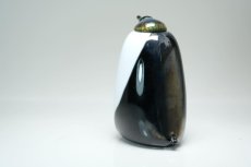 画像2: 北欧アートガラス/iittala/イッタラバード/Oiva Toikka/オイバトイッカ/Penguin/ペンギン/2006/オランダ限定 (2)