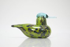 画像5: 北欧アートガラス/ビンテージガラス/Oiva Toikka/オイバ・トイッカ/iittala/イッタラ/Birds/バード/2004年/Baby Common Tealベィビーコガモ (5)