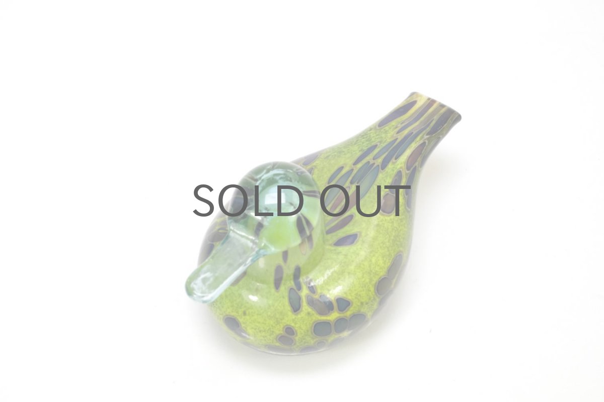 画像4: 北欧アートガラス/ビンテージガラス/Oiva Toikka/オイバ・トイッカ/iittala/イッタラ/Birds/バード/2004年/Baby Common Tealベィビーコガモ (4)