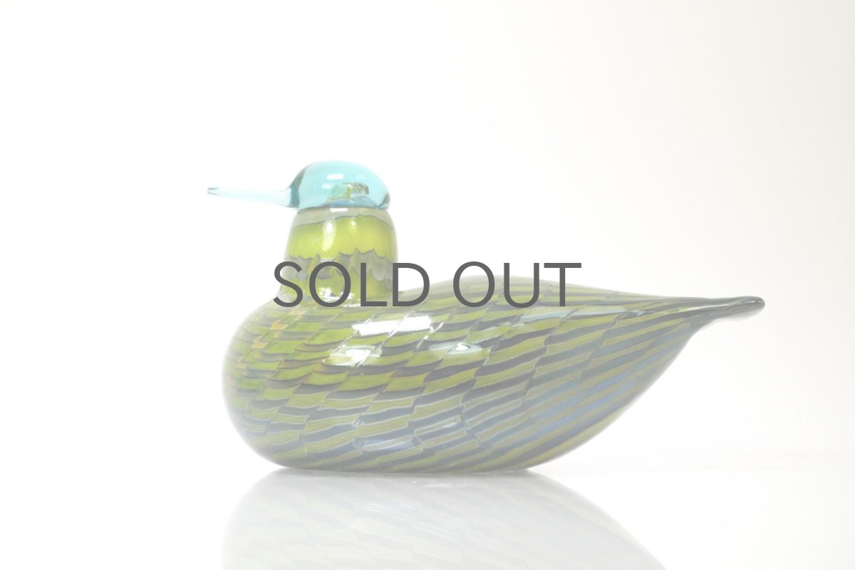 画像6: 北欧アートガラス/ビンテージガラス/Oiva Toikka/オイバ・トイッカ/iittala/イッタラ/Birds/バード/1999年/CommonTeal Female/お母さんコガモ (6)