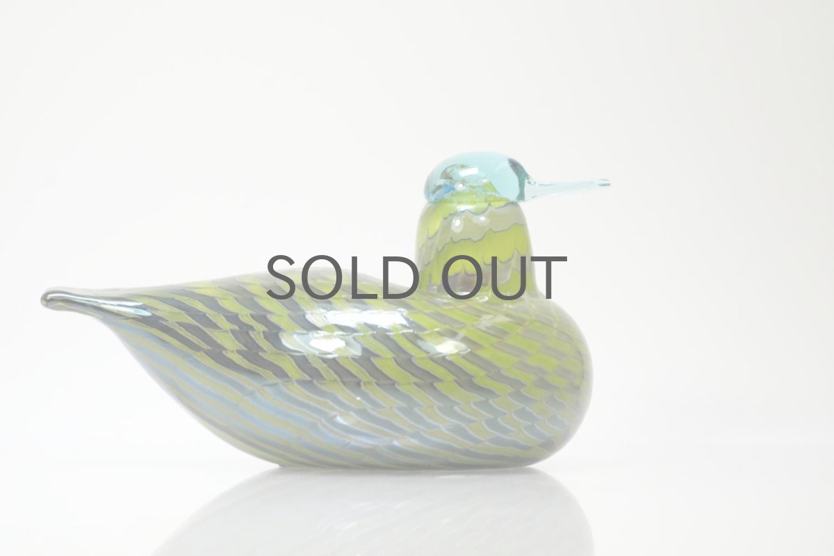 画像4: 北欧アートガラス/ビンテージガラス/Oiva Toikka/オイバ・トイッカ/iittala/イッタラ/Birds/バード/1999年/CommonTeal Female/お母さんコガモ (4)